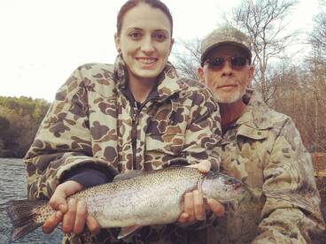 Great Winter Trout Fishing 