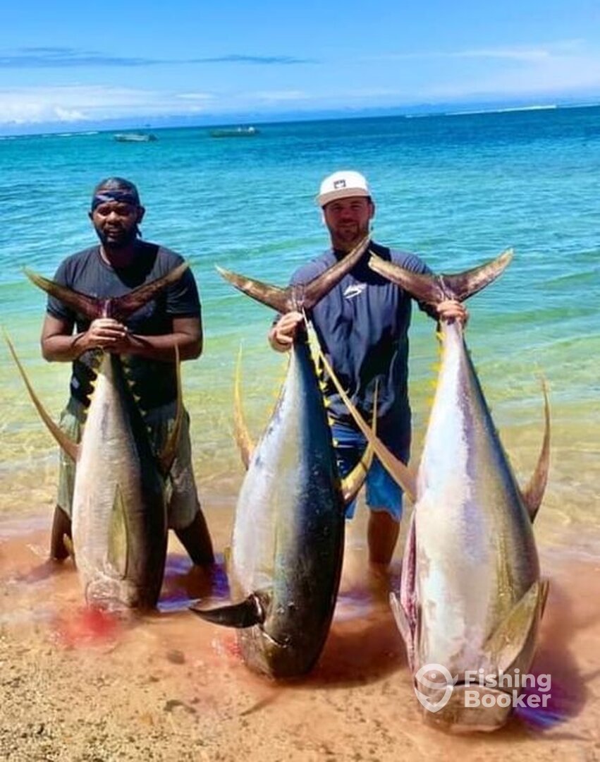 Skipper Moses and our good friend Dean.