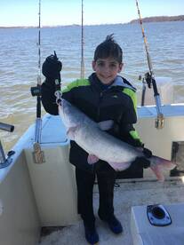 The fish are biting