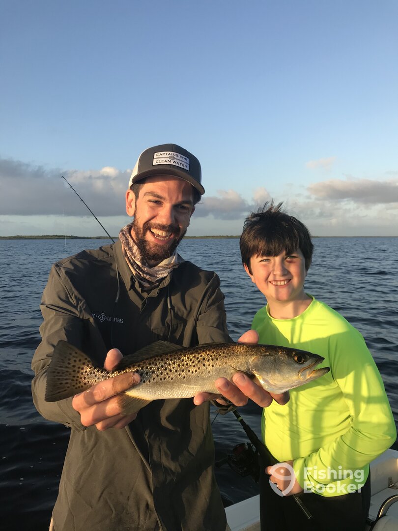 Speckled Sea Trout first thing the morning