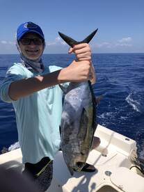 Dolphin ad tuna offshore