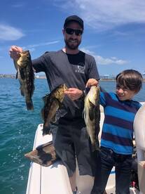 Local 1/2 day trips are great fishing!
