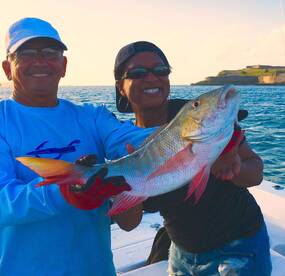 Bottom fishing in San Juan