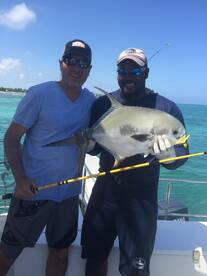 Santos Rosario mariner  and Mike Van Gessel Fisherman