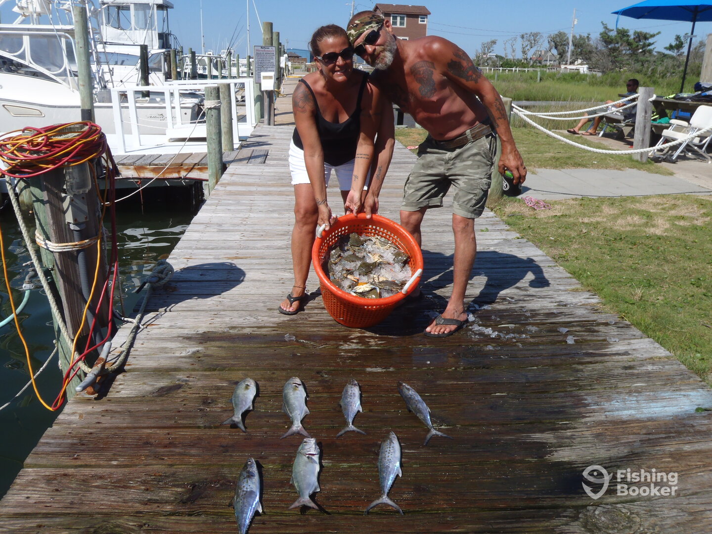 Fishing was slow...Crabbing was great!!