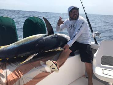 Big Tuna caught offshore 