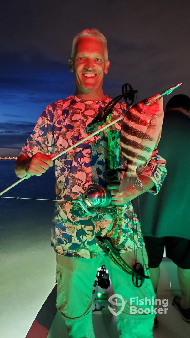 The Sheepshead action has been steady.