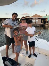 Ooga and Fam Trout Slammin