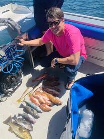 High seas didnโt faze these fishermen