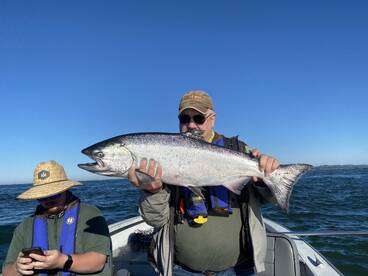 Columbia river salmon fishing