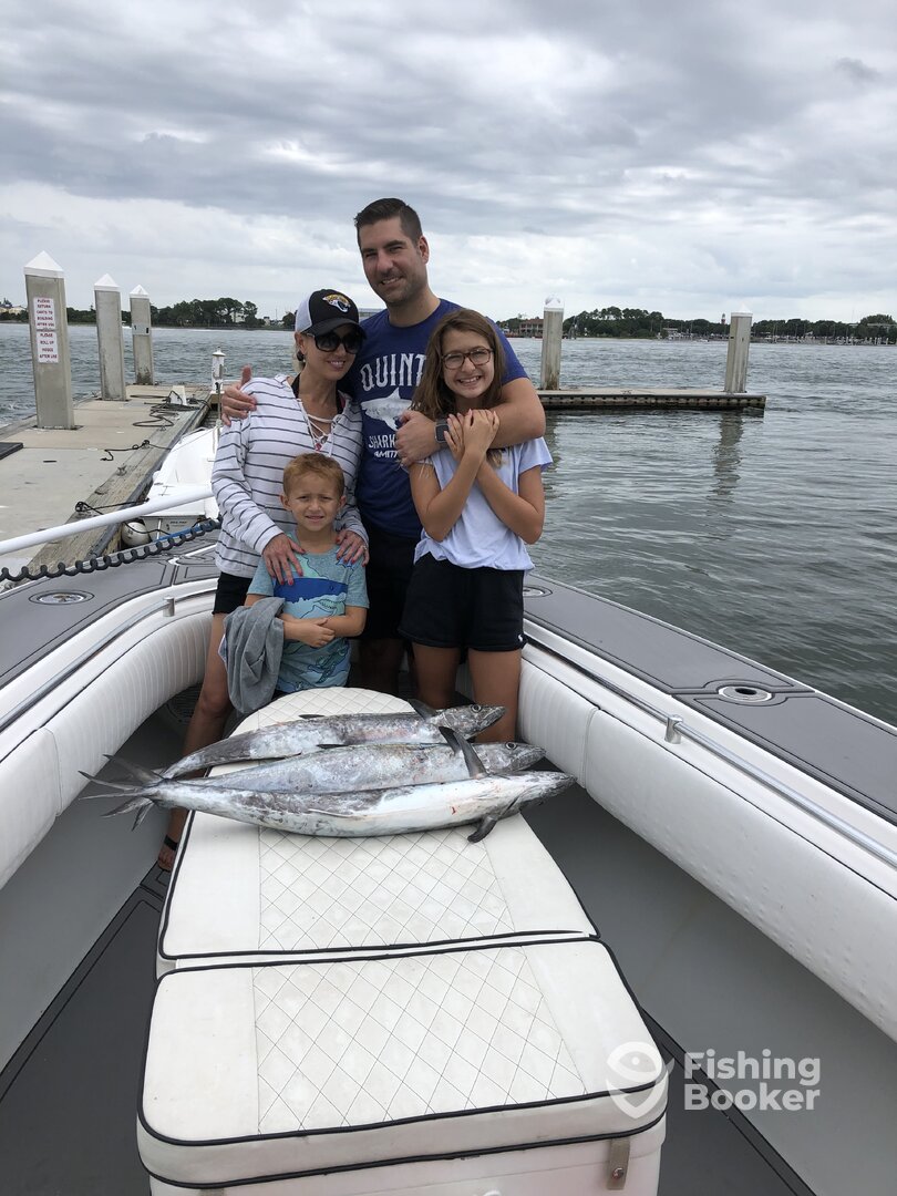 Rob and Family nailed the kingfish!