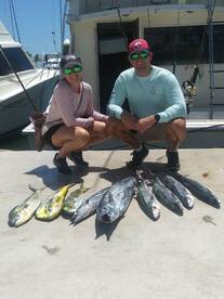 Wahoo Mahi Mahi and King