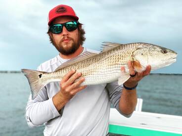 The redfish bite is heating up as fall a