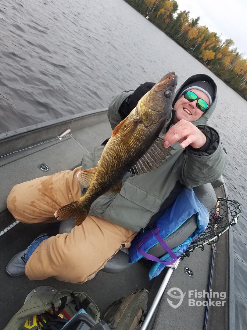 Boulder Junction, WI fall Walleye