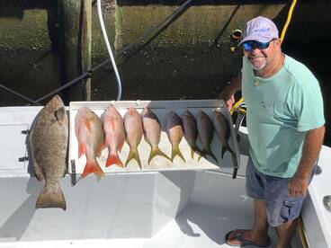 Snappers and Groupers off Fort Lauderdal