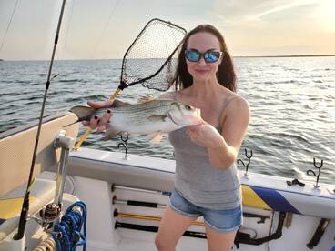 The bite is on! Weather is cooling off a