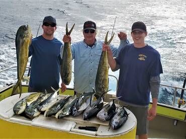 HOW'S THE FISHING? GOOD!