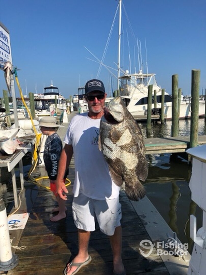 Captain Brandon Morano with this Triplr Tail