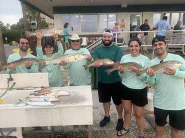 The redfish schools are here