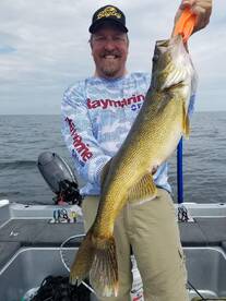Walleye fishing is good.