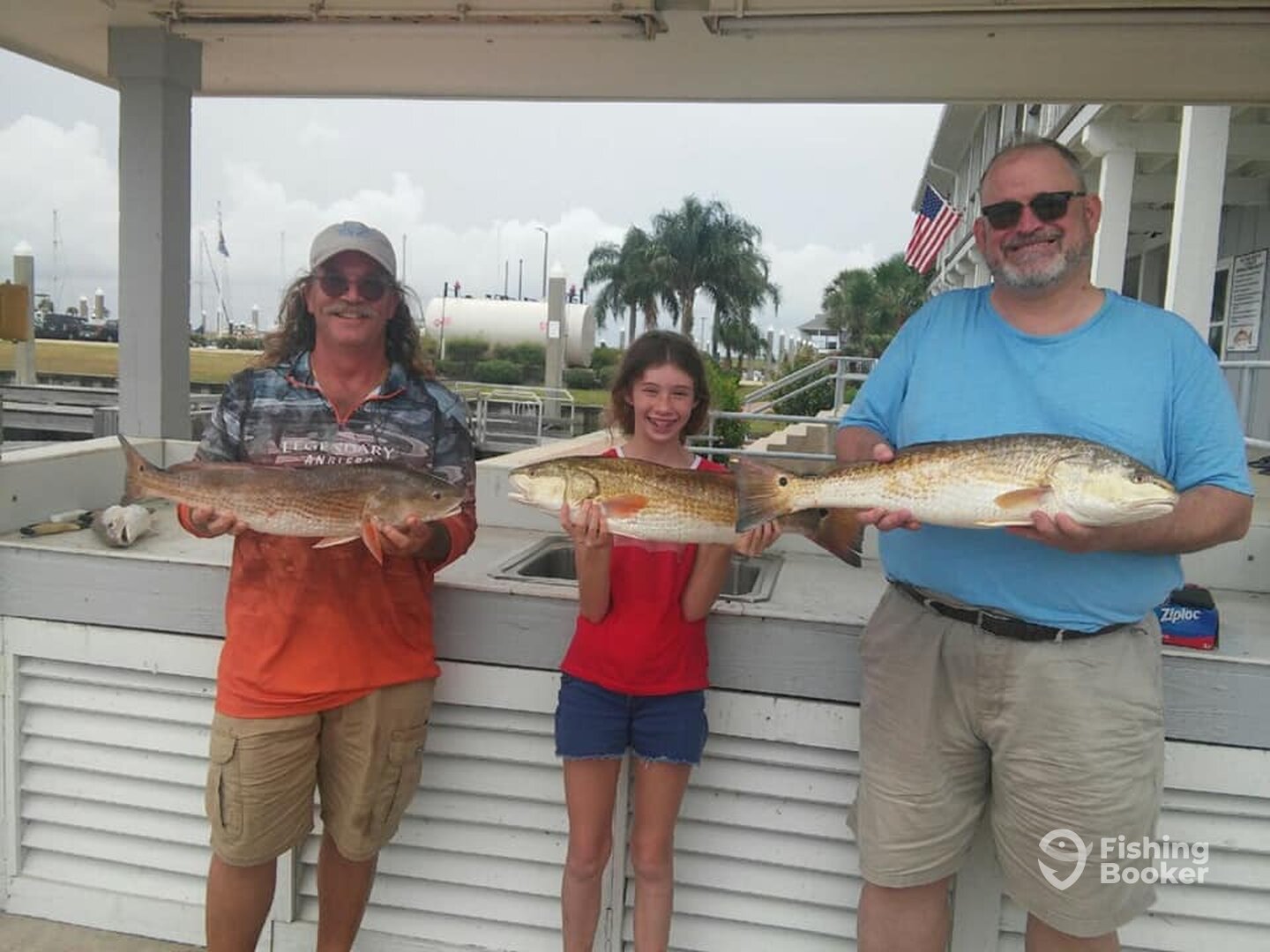 Fall fishing in Galveston with a few nice reds