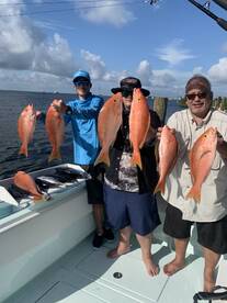 Deep dropping with some tuna