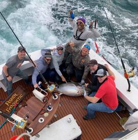 Great Fishing Offshore - Lots of Tuna