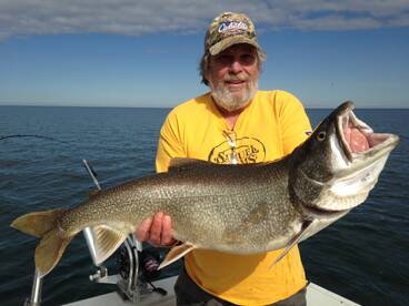 Great Lake Trout and Brown Trout fishing