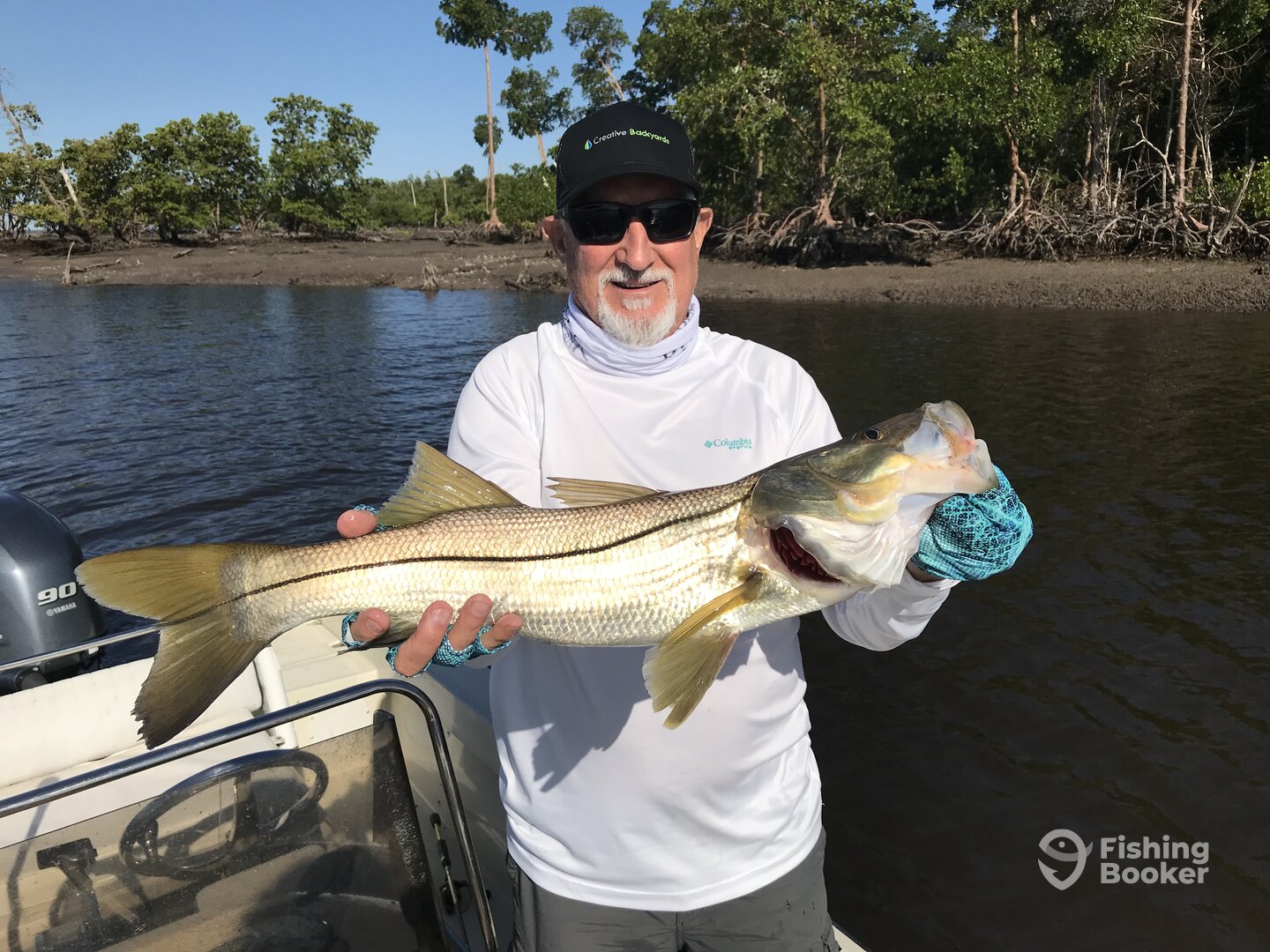 Nice snook pulled out of