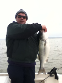 Winter Striper Fishing at Lake Texoma