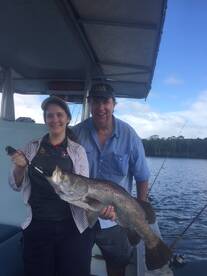 Fishing Cairns in Winter Conditions