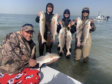 Wade fishing