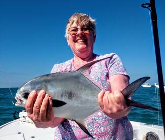 The fishing is getting better everyday.