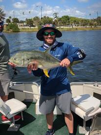 Another large jack on light tackle