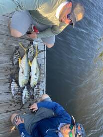 Sheepshead dinner and jack chum for me