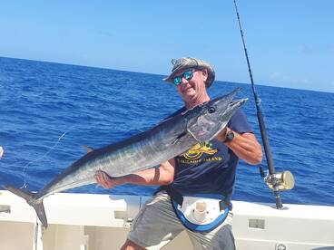 Wahoo Trophy shot