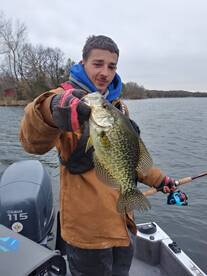 The Crappie Bite is on!