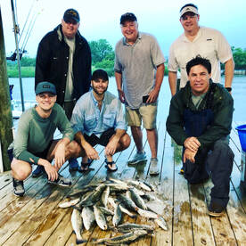 Trout fishing the louisiana marsh! 