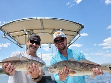 Redfish are biting
