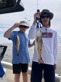 Fun times catching reds, flounder, and s