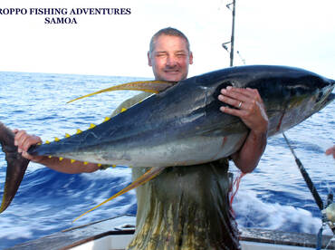 Steve's first Yellowfin over 30kg