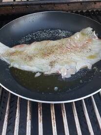 Halibut...it's wjhat's for dinner!