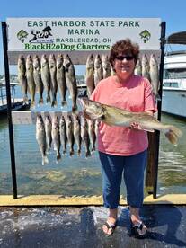 Blackh2oDog Charters Walleye Lake Erie