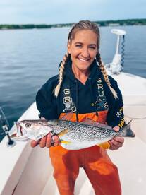 Morning light tackle weakfish