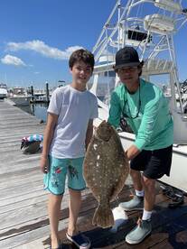 6.5 lb. flounder