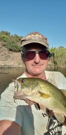 Black bass fishing is great fun and spor