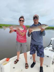 1st Timers on Redfish !!!  What A Fun Da