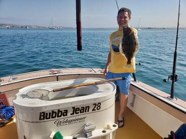 Dad caught one, too.