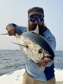 Bluefin tuna jigging