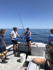 Great afternoon with the Tuckers  on a f